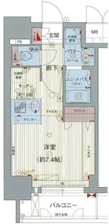 愛知県名古屋市千種区今池4丁目【マンション】の間取り
