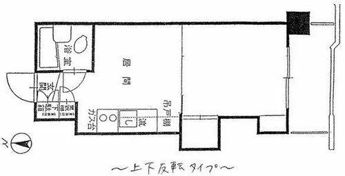 サンセットハイツ平岸【4階】の間取り