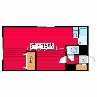 メゾンウエストヒル【3階】の間取り