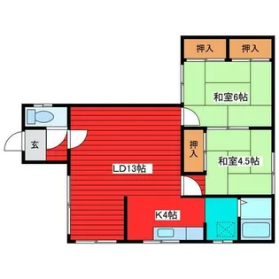 Kハウス【1階】の間取り