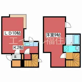 ベストホーム羊ヶ丘【1階】の間取り