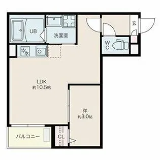 Jack hoshoⅠ【3階】の間取り