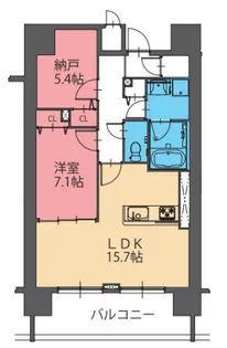 さくらHills ROKUBAN Platinum Residence【5階】の間取り