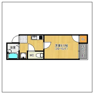 アドヴァンス松香台【205号室】の間取り