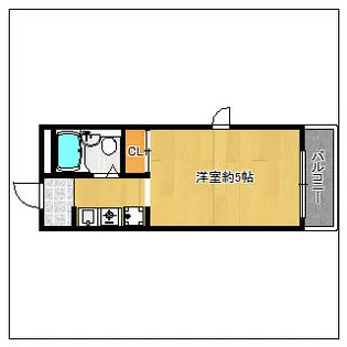 サンライフ博多・壱番館【301号室】の間取り