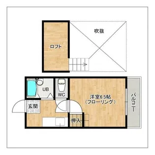 パル春日【103号室】の間取り