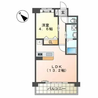 Gran Cenote M(グラン セノーテ エム)【5階】の間取り