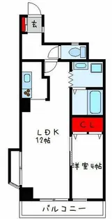 ライオンズマンション八尾第2【2階】の間取り