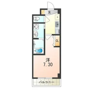 兵庫県尼崎市南塚口町8丁目【マンション】の間取り