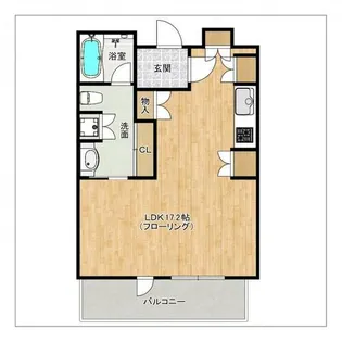 グランドメゾン福岡The Central Luxe【7階】の間取り