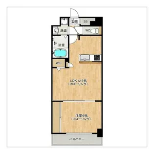 S-RESIDENCE大濠公園achieve【5階】の間取り