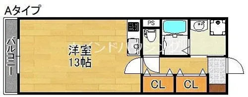 ラ・ルーチェ千躰【4階】の間取り