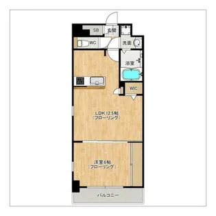 S-RESIDENCE大濠公園achieve【8階】の間取り