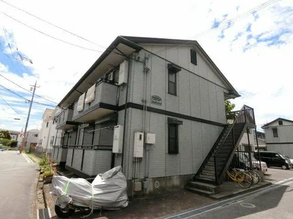 コスモコート東【1階】の外観