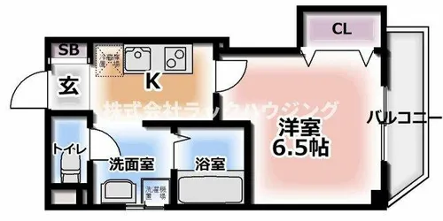 DAP大和田【8階】の間取り