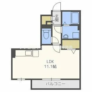 ハナミズキ【2階】の間取り