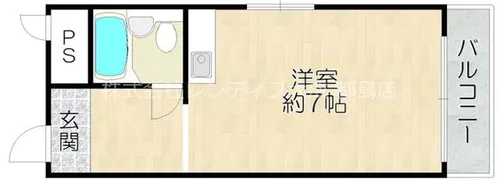 ライフウカイ【2階】の間取り