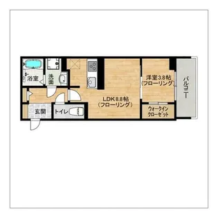 GD OHASHI Apartment【301号室】の間取り