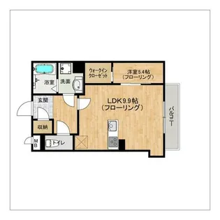 GD OHASHI Apartment【307号室】の間取り