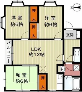 サンパティ【101号室】の間取り