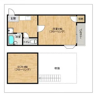 ウロジスト【205号室】の間取り