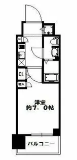 スワンズ谷町セントシティ【4階】の間取り
