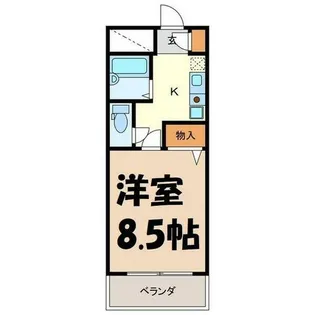 グランドール上前津【8階】の間取り