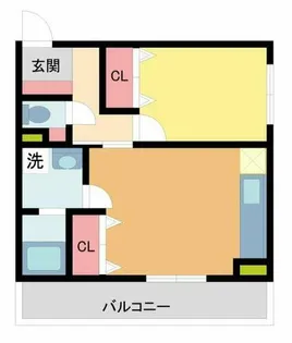 坂上マンション【1階】の間取り