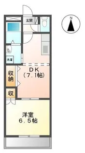 ローズガーデン青山【1階】の間取り