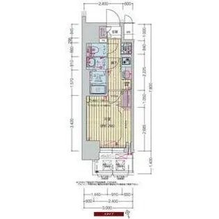 プレサンスTHE大須観音【9階】の間取り
