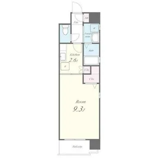 パンシオン千種【3階】の間取り