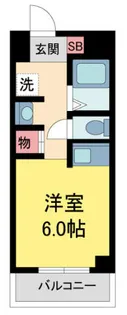 レジーナ西宮北口【203号室】の間取り