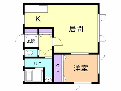 セジュール壱番館【102号室】の間取り