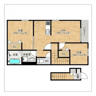 Grand Reve【2階】の間取り