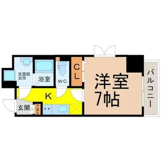 アプリーレ千代田【9階】の間取り