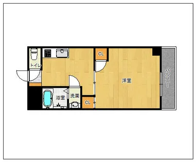 エスポアール宝町II【401号室】の間取り