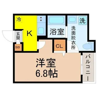 愛知県名古屋市南区観音町3丁目【アパート】の間取り