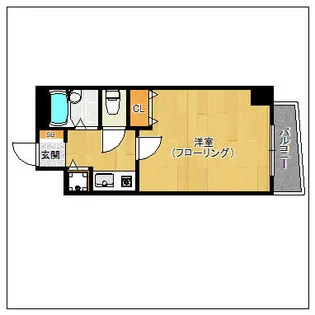 ビジネス・ワン桜坂(旧オーベル赤坂)【2階】の間取り