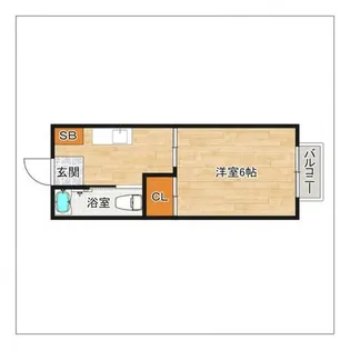 リベルタ香住ケ丘【301号室】の間取り