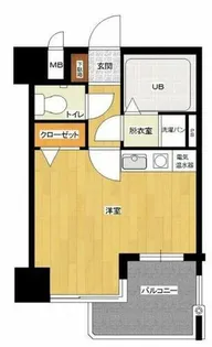 フレックス博多Ⅴ【2階】の間取り