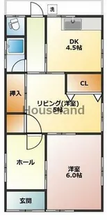 和歌山県紀の川市西大井【一戸建】の間取り