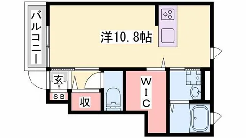 レガーロ阿保【103号室】の間取り