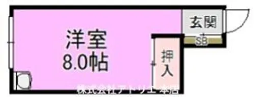 マルショービル【5階】の間取り