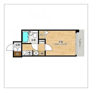 フォーラム白金【7階】の間取り