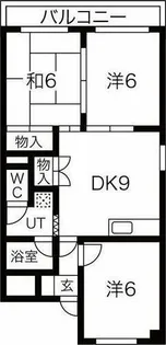 シティアーク新栄【10階】の間取り