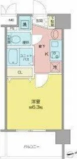 プレサンス名古屋城前ラバンカ【2階】の間取り