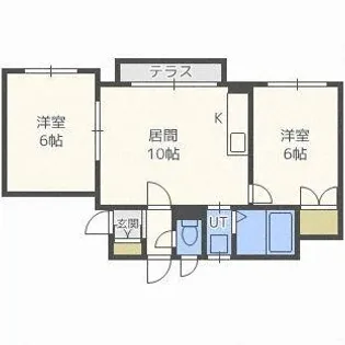 ルミエール93【2階】の間取り