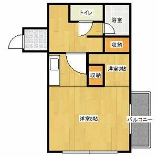 グランデ麻生【3階】の間取り