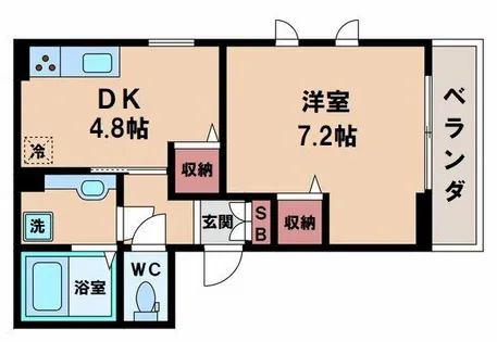 win寿【3階】の間取り