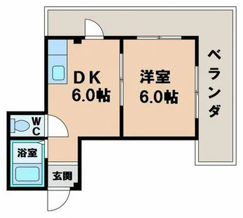 ドムス河堀口【5階】の間取り